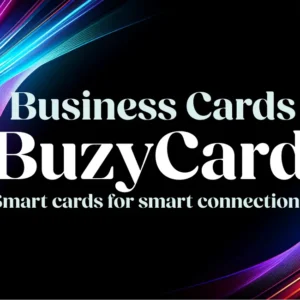 BuzyCard bio-PVC NFC kaart business card NFC Card